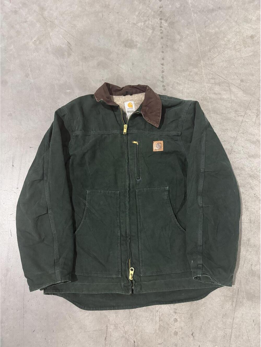 VTG Carhartt C81 SPC Size LRG Sandstone Duck Ridge Coat
